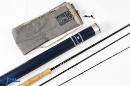 Hardy Alnwick "Ultralite Plus" carbon trout fly rod, 10' 3pc line 76#, alloy uplocking reel seat and