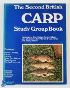 The Second British Carp Study Group Book signed copy, 1975 P/b with 3 signatures G