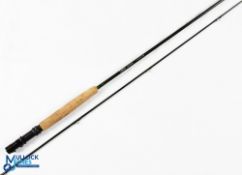 Orvis USA graphite trout fly rod 9' 2pc line 6#, alloy double down locking reel seat, lined butt