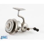 An unusual possibly proto type cast alloy Felton Crosswind style reel, half bail arm, alloy clutch