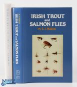 E J Malone Tying Flies in the Irish Style - a 2000 signed book with covering letter from the author,