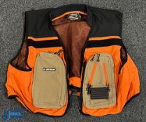 Loop Quick Dry deep wading fly vest in rusty orange, size XXL, all zips and stitching perfect.