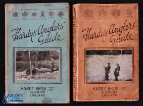 1932 Hardy's Angler's Guide catalogue- stepped edge 54th edition - with original cloth wrappers -