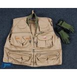 England's Fly Fishers Doctors Jacket Fishing Clothing, size XL, with multi pockets, all zips working