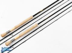Silver Creek "Silver Stream ST" carbon trout fly rod - 10' 6" 3pc line 7/8#, alloy uplocking reel