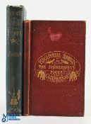 Piscatorial Rambles 1865, decorative gilt to cloth cover, Anecdotes of Fish and Fishing Thomas