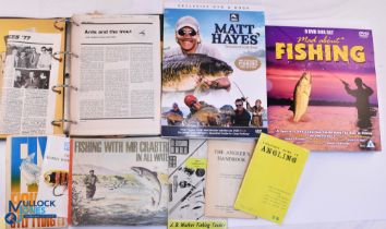 Fishing Ephemera & Collectables, to include: A Hardy Book of Flies, Kingfisher Guide to Angling, The