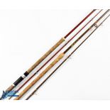 Redpath & Co Kelso-on-Tweed glass spinning rod 7 ft 2 piece 22in handle with alloy reel fitting &