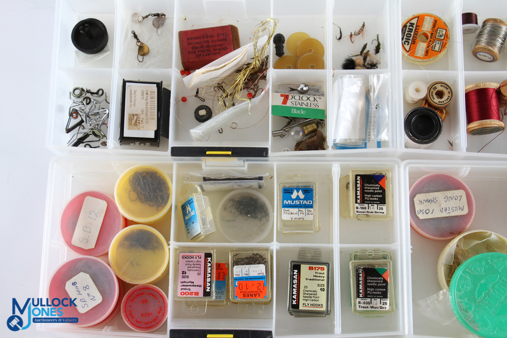 Fly-Tying Collection of Equipment and Tools all within a plastic drawer stacker, with noted - Image 3 of 4