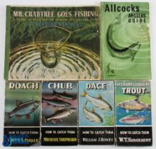 4 How to Catch Them Fishing Series all 1st editions, to include: Chubb 1954, Roach 1954 ex Peter