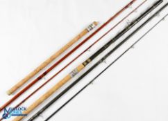 Abu Sweden Mark S Continental Zoom Match Tip Rod 13' 3pc, 31" handle, alloy sliding reel fittings,