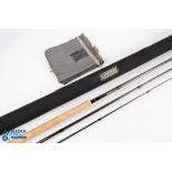 G Loomis GLX Blank F18010/11 carbon salmon fly rod 15' 3pc, line 10#, 25" handle with alloy double