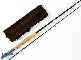 Normark Gold Medallion carbon trout fly rod No GMF 1202, 10' 2pc line 7/8# FPS uplocking reel