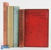 4 Period Fishing Books, to include an Angler's Paradise F D Barker 1929 x2, Philandering Angler