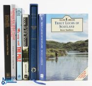 6 Fishing Books: The Angling Times Book of the Severn Ken Cope 1979, Trout Lochs of Scotland Bruce