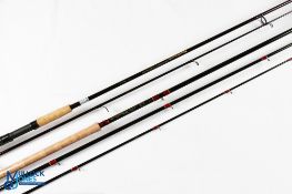 Worcestershire Fly Shakespeare Boron salmon fly rod 14' 3pc line 10/11#, 24" handle, alloy double