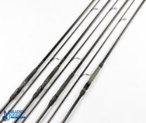 4x Harrison Ballista spiral graphite carp rods - 2x 12ft, 2 1/2lb test curve and 2x 2 3/4lb test