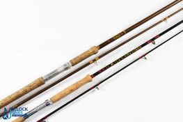 Bruce & Walker hand built carbon spinning rod 8' 6" 2pc, 8-20g CW, 28" handle with down locking