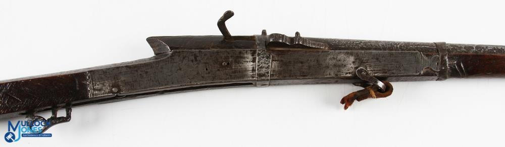 India & Punjab - Indian matchlock rifle (torador) scarce Sikh matchlock made during the reign of - Image 3 of 7