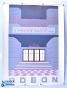 Perry King Silkscreen Poster Odeon - A Streetcar Called Desire - 61cm x 80cm, ex cinema stock kept