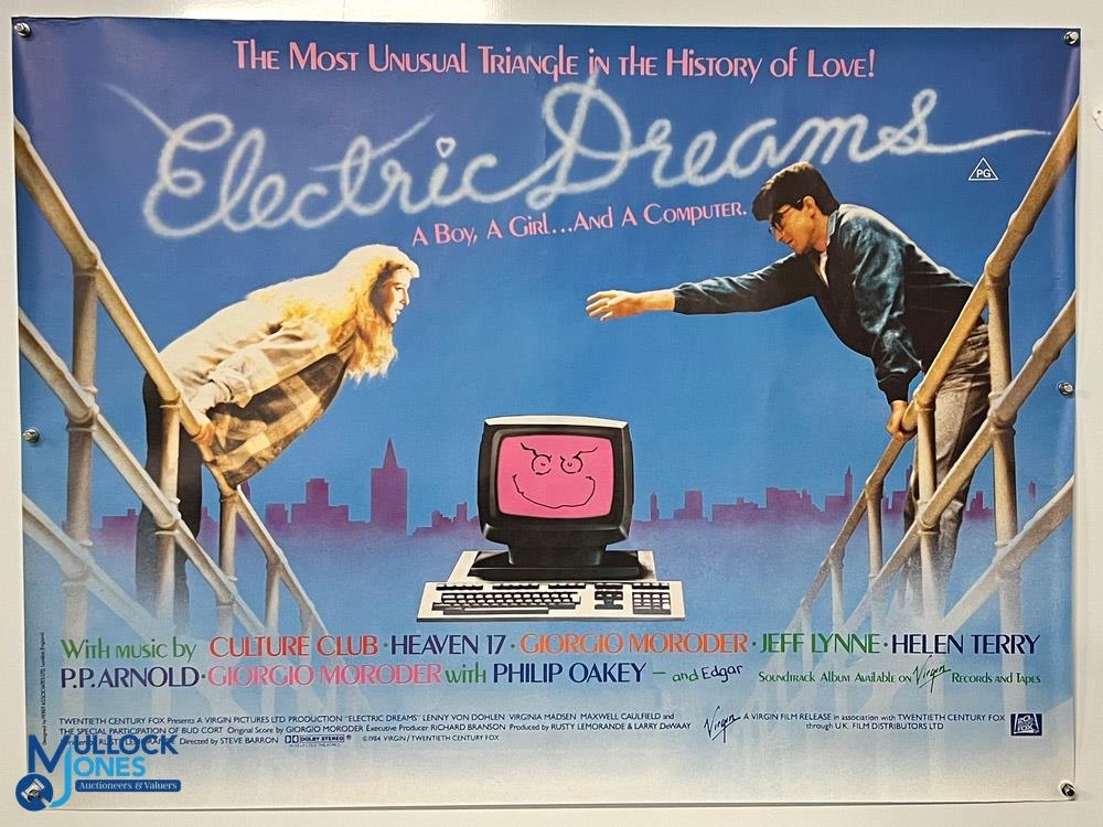 Original Movie/Film Posters (4) 1983 Betrayal, l984 Electric Dreams A Boy, A Girl and a Computer, - Image 2 of 4