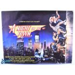 A Night on The Town UK Quad Poster Comedy 1987 40x30" approx. kept rolled, ex Cinema Stock