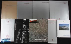 Porsche Sales Catalogues Brochures, to include poster style brochure, the new Cayenne H/b 2010,