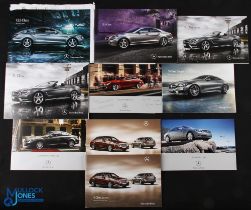 Mercedes-Benz Sales brochures/Price lists, a good collection of 10 paperback publications to include