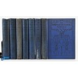 1910-1914 The Railway Monthly and Travel Monthly edited by G A Sekon, 7 bound volumes with