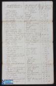 Gloucestershire - Alveston - Land Tax Assessment 1797 - Original Assessment for the Land Tax with