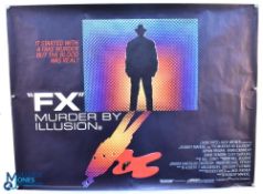Original Movie/Film Poster 1986 FX Murder by Illusion Brian Dennehy 198640x30" approx., kept rolled,