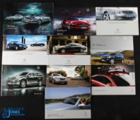 Mercedes-Benz Sales brochures/price lists, a good collection of 10 paperback publications to include