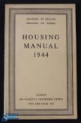 Housing Manual published for the Ministry of Works 1944. An extensive 104 page publishment with 24