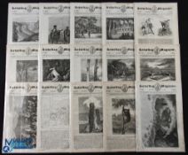 Australia - Sketches of New South Wales 1836 - series of 14x articles with 8 half page engravings