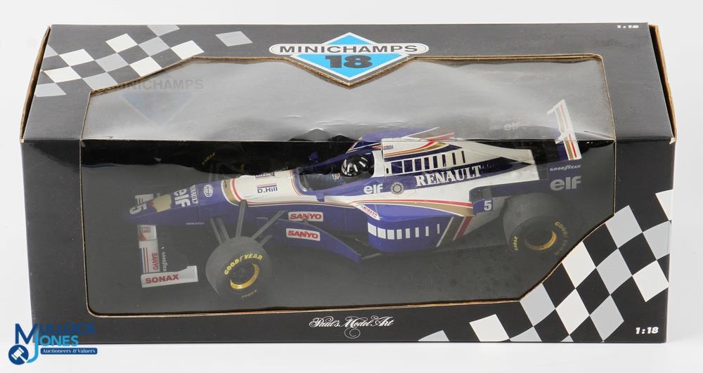 Damon Hill 'Williams' Minichamps 18 Championship Year FW18 Diecast Model 1:18 180 960005 - boxed