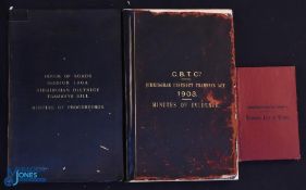 Trams - The Birmingham District Trams two volumes of printed documents relating to the establishment