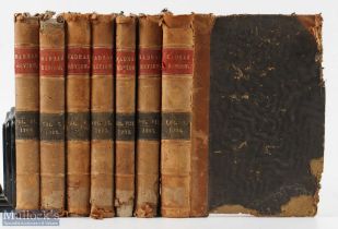 India 1898-1904 The Madras Review - 7 volumes published quarterly by G Karunakara Menon, interesting