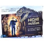 Movie / Film Poster 2006 Night at the Museum 40x30" approx., kept rolled, creasing in places - ex