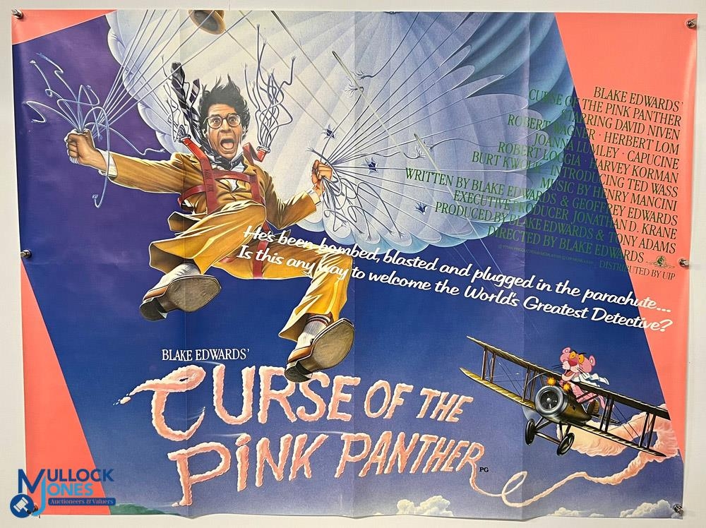 Original Movie/Film Posters (3) - 1989 Cookie,1982 Trail of The Pink Panther and 1983 Curse of The - Image 2 of 3