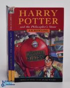 J K Rowling - Harry Potter and the Philosopher's Stone, 1997, first edition but later printing. '