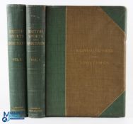 1908 British Sports and Sportsmen - Racing Coursing and Steeplechasing�Vol I & II large folio books