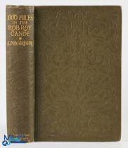 Switzerland 1000 Miles in The Rob Roy Canoe by J Macgregor 1870s - 255 page book with one colour