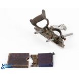 Record No.044 Plough Combination Plane, with blades in good clean condition
