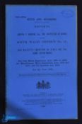 South Wales - Mines & Quarries Report 1897 - Home Office Report - includes details of 176 fatalities