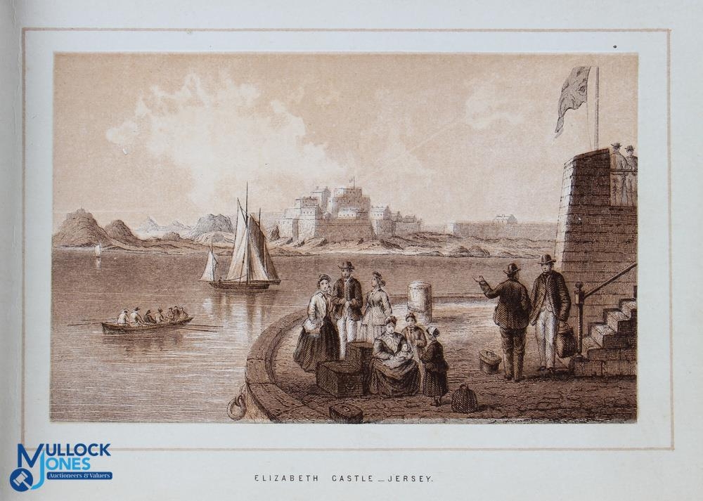 The Island of Jersey Views - Booklet - Published by Nelson & Sons 1870s. Has 24 full page well - Image 2 of 2