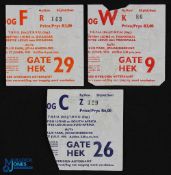 1974 British Lions in South Africa Rugby Tickets (3): Ellis Park tickets v Springboks (4th Test),