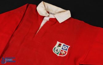 Rare 1962 British & I Lions match worn Jersey: The no. 21 jersey (tour number) of Wales backrow
