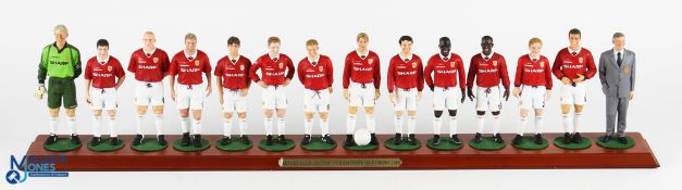 Manchester United Champions of Europe 1999 Danbury Mint figures to commemorate winning the Champions