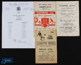 1984 Training ground friendly match Wigan Athletic (1st team) v Manchester Utd 8 February 1984 at