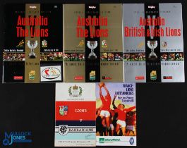 1977-2001 British Lions Rugby Programmes (5): 1977 Jubilee Match v Baabaas at Twickenham; Special